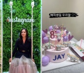 '연정훈♥' 배우 한가인, 상위 1% 영재 딸 생일 축하…"해피 생일 우리 딸"