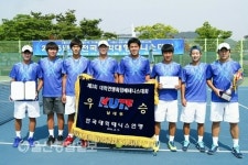 울산대, 건국대 물리치고 전국대학테니스대회 우승