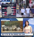 서귀인명-35 | 무더위 기승 '대서', "인명·정전 피해 속출" 전국 낮 기온 35도 이상 기록
