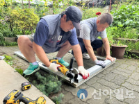 너랑나랑희망멘토링센터 | 홍천 '너랑나랑우리 봉사단', 주거환경 개선 봉사활동