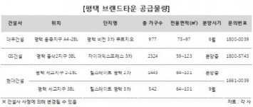 GS 포승대우점 | 대우ㆍGSㆍ현대, 평택 남부권 브랜드타운 에 '사활'