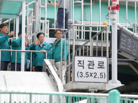 노곡동 동네체육시설(노곡터널고지배수시설) | 주말에도 쉬지 않았다…이근수 북구청장 “빗물보다 빠르게”