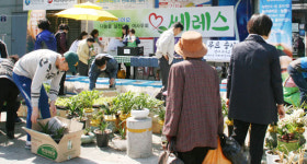 농우바이오, 이웃사랑 실천 나눔 바자회