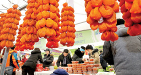정성 가득 담긴 곶감