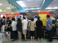 삼원(얌샘김밥 양재하나로마트점) | 줄서서 먹는 '랍면', 양재 하나로 마트 입점