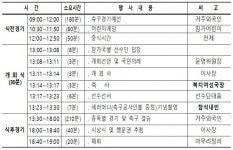 화양읍 송금체육공원 동네체육시설 | 2018년 거주외국인 체육대회 개최