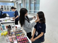 고희숙헤어토크 | 미용학원 올댓뷰티아카데미, 장애인 토크콘서트 당일 헤어·메이크업 봉사활동 진행