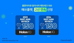 휴스테크 | 매쓰플랫, 2년 연속 홀론아이큐 '동아시아 에듀테크 150' 선정