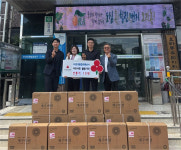 ㈜효성종합유통상사, 오라동 취약 가구 위한 선풍기 후원
