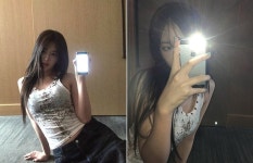 왕코고정노래타운셔츠&노래 | "Y2K부터 블랙 원피스까지 완벽 소화"... 아이브 안유진이 LA에서 뽐낸 역대급 비주얼