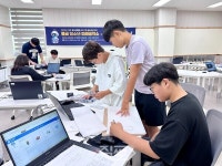 나옹이창작공작소 | 양산시 청소년, '미래공작소 다잇데이'서 AI·3D 창작 실력 뽐내