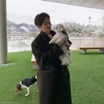 재롱이수선 | SNS인기견 재롱이와 비투비 이창섭의 깜짝 만남...'구리도 함께'