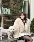 한보름, 반려견 '블링이'와 함께한 일상 공개..."크리스마스에 뭐 할 거예요"