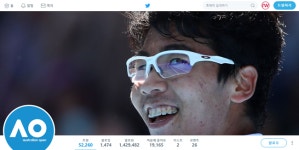 정현월드트레이드주 | 정현, 호주오픈 공식SNS 메인 장식 '월드스타 떴다!'