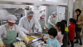 예천남부초등학교집단급식소 | 예천교육청 간부공무원 `학교급식 특별점검`