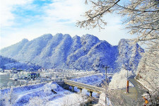 홍천 9경 팔봉산관광지, 내년 2월까지 동절기 폐장