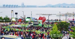 한국민주평화교육원목포지부 | 민주평화당, 박홍률 목포시장 후보 합동 유세 '세 과시'