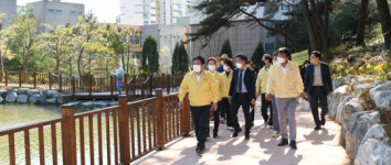 더푸른홈넷주 | 광주 남구, 분적산 더 푸른 누리길 조성사업 준공식