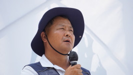 중부펌프카진성건설기계 | 펌프카노동자들, "건설현장 불법행위 물량도급 철폐하라"