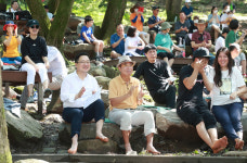 산림엔지니어링백림 | 이장우 시장 "지역기업이 키운 계족산, 대전시가 휴양림으로 확대 발전"