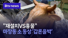 소잡는날마장동고기집 | "재설치VS흉물"… 마장동 소 동상 '갑론을박'