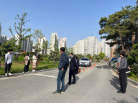 아산시 배방읍, '장기 주차 금지 계도' 앞장