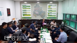 영천시 금호읍사무소, 학교운영발전을 위한 간담회 개최
