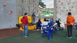 김천시시설관리공단, '여름 특강 암벽등반 교실' 운영