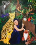양주시 감동갤러리, 공수연 작가 개인전 '자연과 소녀'展 개최