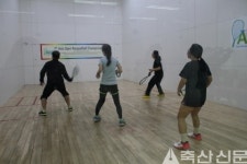 금천구민문화체육센터, 스포츠 재능나눔 라켓볼교실 운영