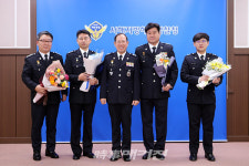 서해지방해양경찰청, 총경급 간부 등 승진임용식 거행