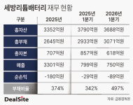 세방리튬배터리주식회사 | 세방전지, SLB 부실…1910억 보증 리스크 '노출'