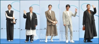 데무, 서울패션위크 '24 SS 컬렉션 한없이 깊은 '그랑 블루' 패션쇼 진행