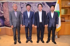 울주가스산업사 | 가스안전公 울산본부, 가스안전 협력 강화 울주군수 면담