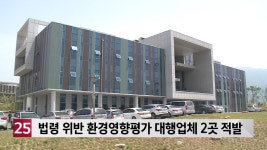 환경영향평가협회사 | 법령 위반 환경영향평가 대행업체 2곳 적발