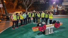 봉암동자율방범대, 새 학기 학교 주변 순찰강화
