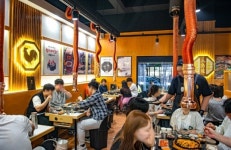 지큐브스페이스(주) 대전관저점 | 고기집 창업 브랜드 팔각도, 대전관저점 오픈