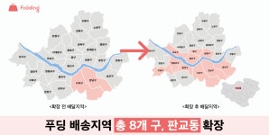 (주)코리아푸딩(KOREA FOODING) | 오피스푸드 푸딩, 서울 8개구·판교 등 서비스 지역 확대