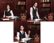 최수진-백은혜-이정화 등 뮤지컬 ‘아가사’ 고풍스러운 서재 배경의 전 배역 캐릭터 포스터