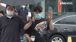 김호중, '트롯삼형제 퇴근요~' 최화정의 파워타임 퇴근길