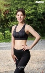 '뇌섹녀' 머슬퀸 안인선…헬스 남성잡지 '맥스큐' 여신 매력 뿜뿜