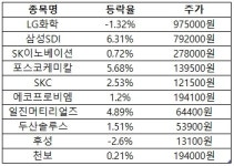 주식회사 포스코엠씨머티리얼즈 | 포스코케미칼·일진머티리얼즈 급등, 솔루스첨단소재·천보·에코프로비엠·SKC 훨훨…2차전지株 급등