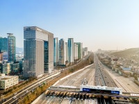 (주)코리아세븐 분당두산타워점 | 아이콘이 된 오피스빌딩 '분당두산타워'