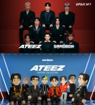 업비트 NFT, 더 샌드박스와 K팝 보이그룹 '에이티즈' 아바타 NFT 한정 공개