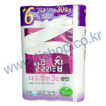 미래생활 잘풀리는집 더도톰한 3겹퀼팅 티슈 30m x 30롤 (3겹) : TJshop 태정몰