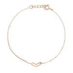 14K/18K 블루밍 러브 팔찌 : HERAMOND
