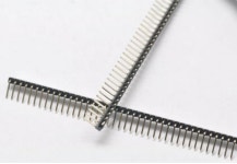 헤더핀 직각형 1열 x 40핀 / 2.54mm규격 / header pin / right angle : elemart