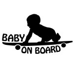 베이비온보드 자동차 스티커 baby on board 아이가 타고 있어요 : 톨장군네