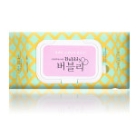 DR 일회용 버블리 수세미 40매 세제+수세미 물티슈타입/휴대용 : 브라더대리점
