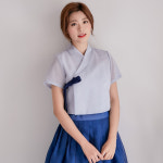 샬람순수한복 | 여름생활한복 순수 하늘 저고리 : 생활한복 실과바늘